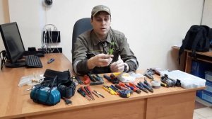Обзор рюкзака с ручным инструментом слаботочника.