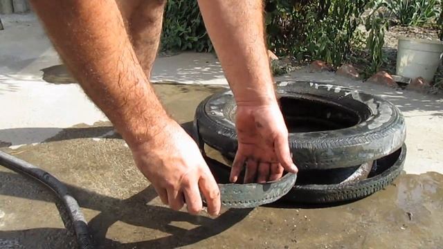 Как вырезать лебедя из покрышки смотреть онлайн