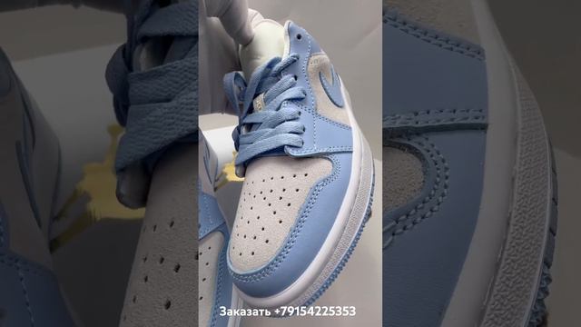 Кроссовки NIKE Dunk Low Blue Airbrush Canvas Цена 15900