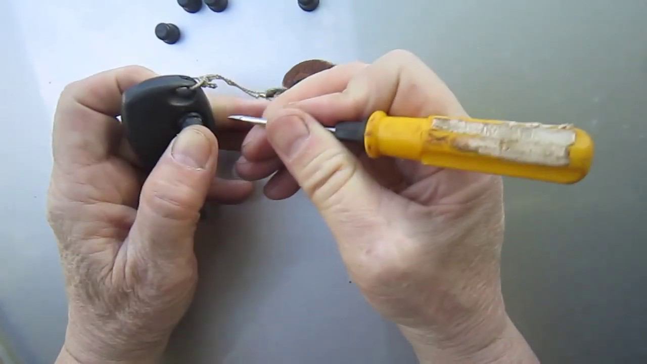 Ремонт автомобильного ключа с чипом Renault (Car key repair)