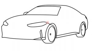 How to draw BMW M4