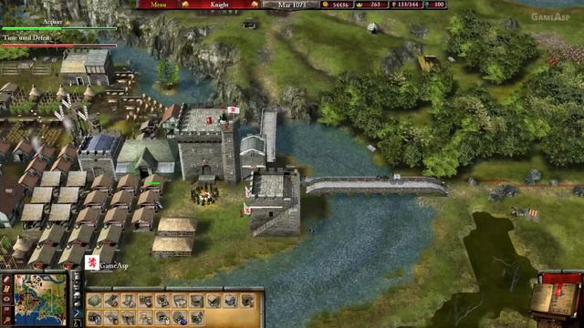 Stronghold 2: Steam Edition Gameplay | Path of Peace | Sim Campaign | Mission #12 - The King's Feas смотреть онлайн