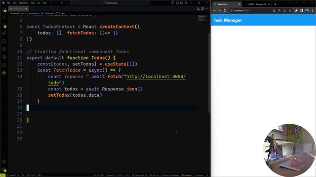 Fullstack App Tutorial with FastAPI, React.js, and Chakra UI | FARM stack смотреть онлайн