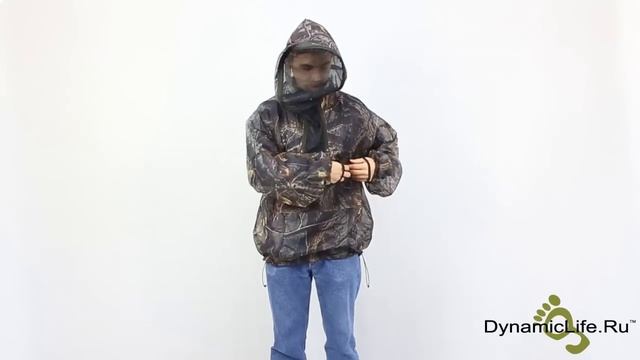 Антимоскитная накидка JahtiJakt Elk Fly Camo Jacket - www.DynamicLife.ru смотреть онлайн