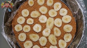 Потрясающий торт с бананами и киви – без выпечки!