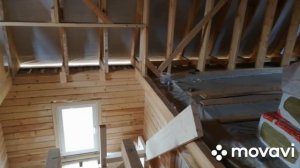 Увеличили проем для лестницы на второй этаж
