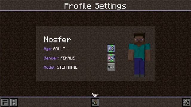 Изменения пола в Майнкрафт | Обзор мода iPixeli’s Gender смотреть онлайн