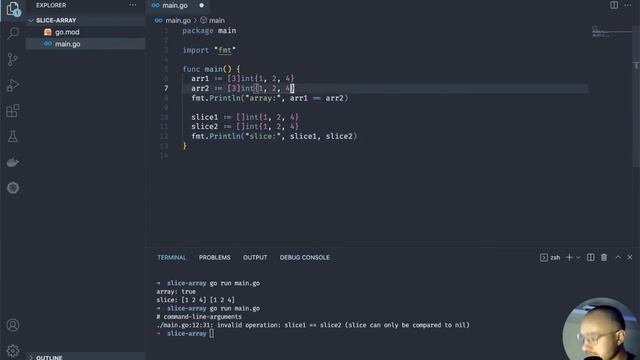 Entenda a diferença de array e slice em Golang смотреть онлайн