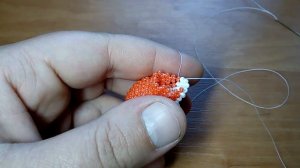 Лисичка из бисера. Часть 4. Туловище. Амигуруми из бисера.