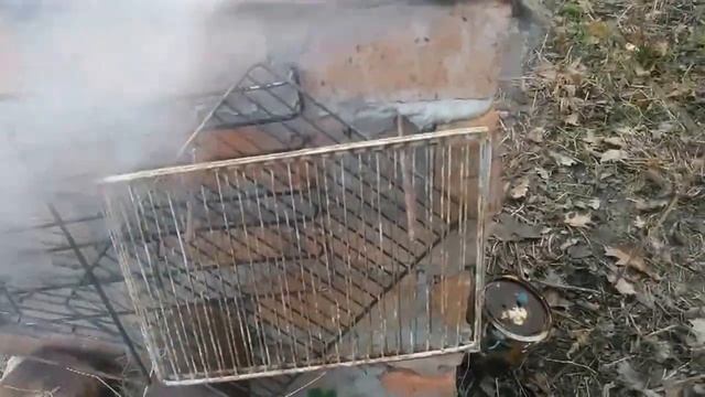 домашняя коптильня.на скорую руку