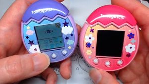 They're gate keeping my fingers!! (Tamagotchi Pix, Day 1)