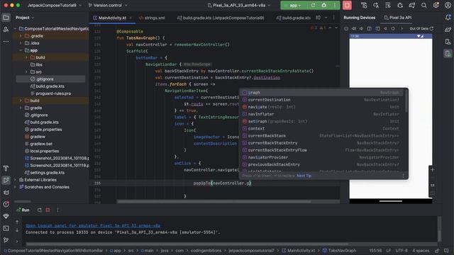 Bottom Bar With Nested Navigation in Jetpack Compose | How To Use Multiple Nav Hosts and Controller