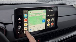 Навигация в Honda CRV 2023 из Китая с Baidu CarLife адаптер Carplay в магнитоле, русификация, Яндекс