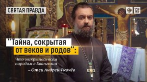 Что открылось всем народам в Евангелии. Протоиерей Андрей Ткачёв.