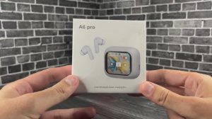 ОБЗОР БЕСПРОВОДНЫХ НАУШНИКОВ LK A6 PRO С ДИСПЛЕЕМ