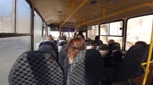 Короткая поездка на автобусе ПАЗ 320302-08 №46