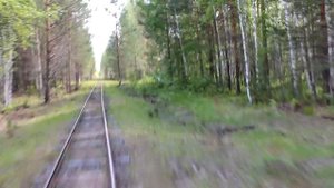 Поездка на пионерке по УЖД Балагачево - Францево.