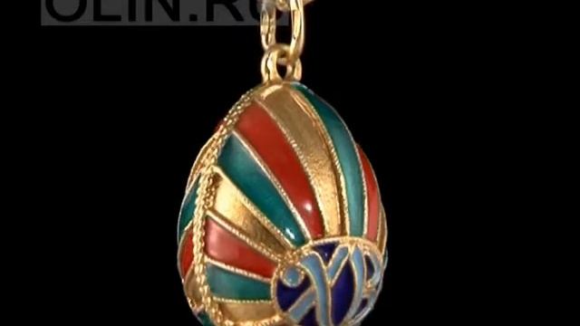 Пасхальное яйцо с эмалью и позолотой смотреть онлайн