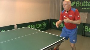 Настольный теннис с Валерием Шевченко. Разминка на столе. Накаты