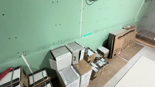 ЭТАПЫ МОНТАЖА МАТОВ И КАБЕЛЯ ТЕПЛОГО ПОЛА | Ремонт в жилом комплексе Красные Дома
