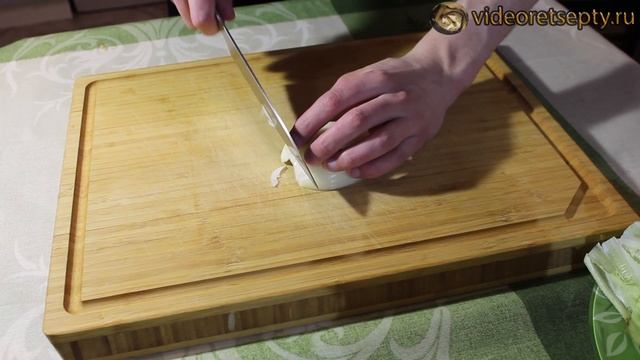 Салат из мидий с зеленым горошком / Mussel Salad with Green Peas | Видео Рецепт смотреть онлайн