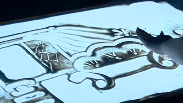 рисование песком на стекле в Екатеринбурге смотреть онлайн