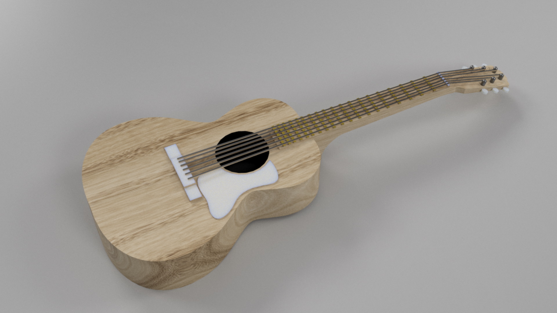 Fusion 360. Урок - Акустическая гитара (построение модели по чертежу).