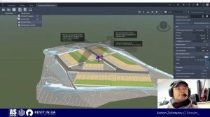 Autodesk InfraWorks & Civil 3D - Картограмма земляных масс