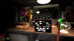 АНИМАТРОНИКИ В Garry's Mod. FNAF в Garry's Mod. АНИМАТРОНИК ПУГАЮТ ОХРАННИКА.