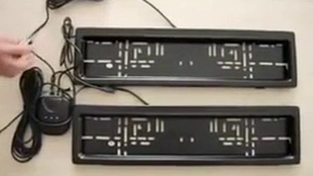 защита гос  номера автомобиля