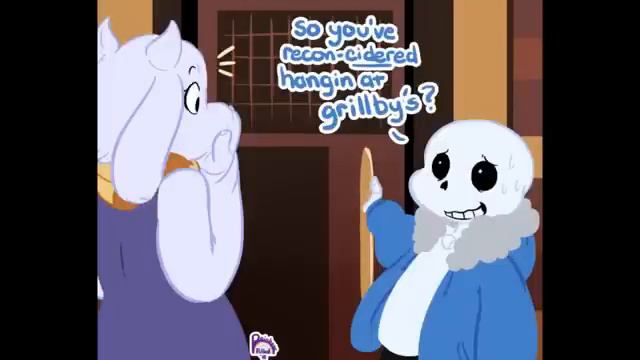 Food Puns with Sans and Toriel смотреть онлайн