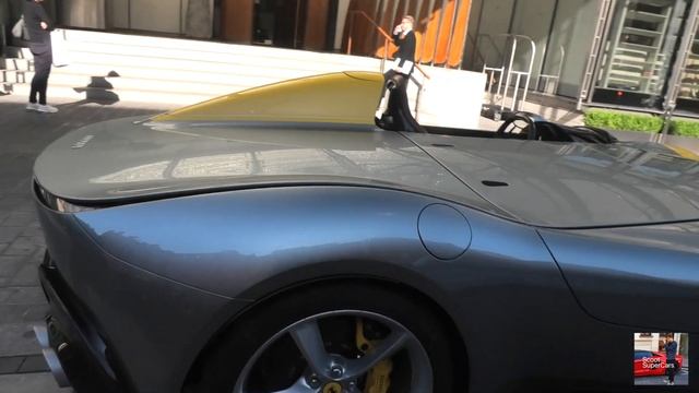 $1.7 Million FERRARI MONZA SP1 on the streets of London! смотреть онлайн
