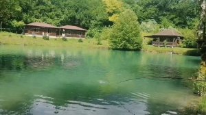 Абхазия 2022г каньон Христофор, ловля форели