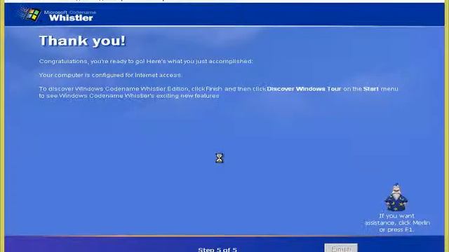 Windows Whistler 2430 на Virtualbox смотреть онлайн