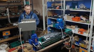 Обзор заточного станка для дробилок и строгальных ножей.