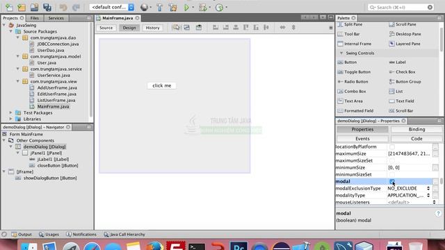 Bài 30 - Java Swing - JDialog смотреть онлайн