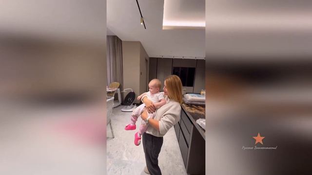 Дочка Ольги Орловой Аня хочет уже ходить!