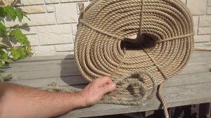 Льняная и джутовая веревка. Сравнение внешнего вида