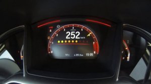 Honda Civic Type R 2018 разгон в отсечку до 283 км