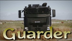 Броневик Guarder израильской компании Plasan.