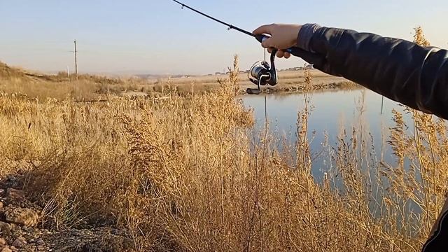 1ч. китаец телескоп (зимний спиннинг) поэтапно в мормо. Смотрим, анализируем, проверяем вылет