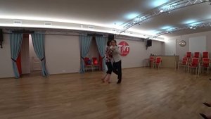 Урок 54. Вынос ноги в Танго.