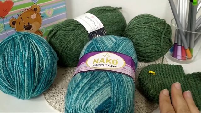 День четвертый. Цвет - зелёный. Вязание следков крючком. смотреть онлайн