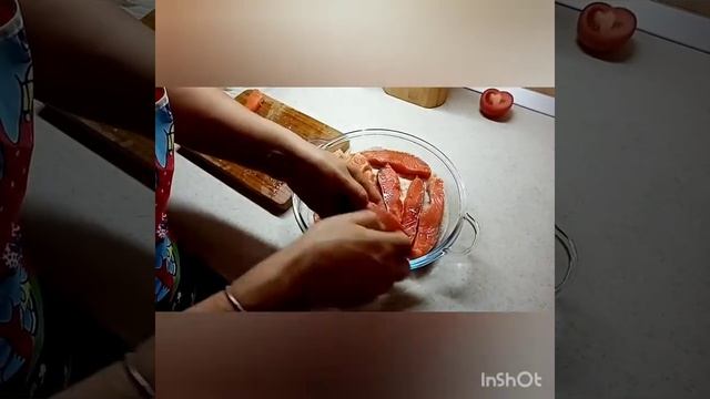 Засолка форели на раз два.