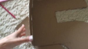 Большая объёмная цифра из картона (каркас с размерами)| Цифра 5 | DIY: number 5