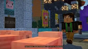 "Meeting Youtubers!!!!!"(StampyCat and StacyPlayz)||Minecraft Story Mode Season 2 Episode 1 !!!!!!!