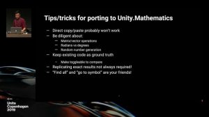 Introduction to Unity.Mathematics - Unite Copenhagen