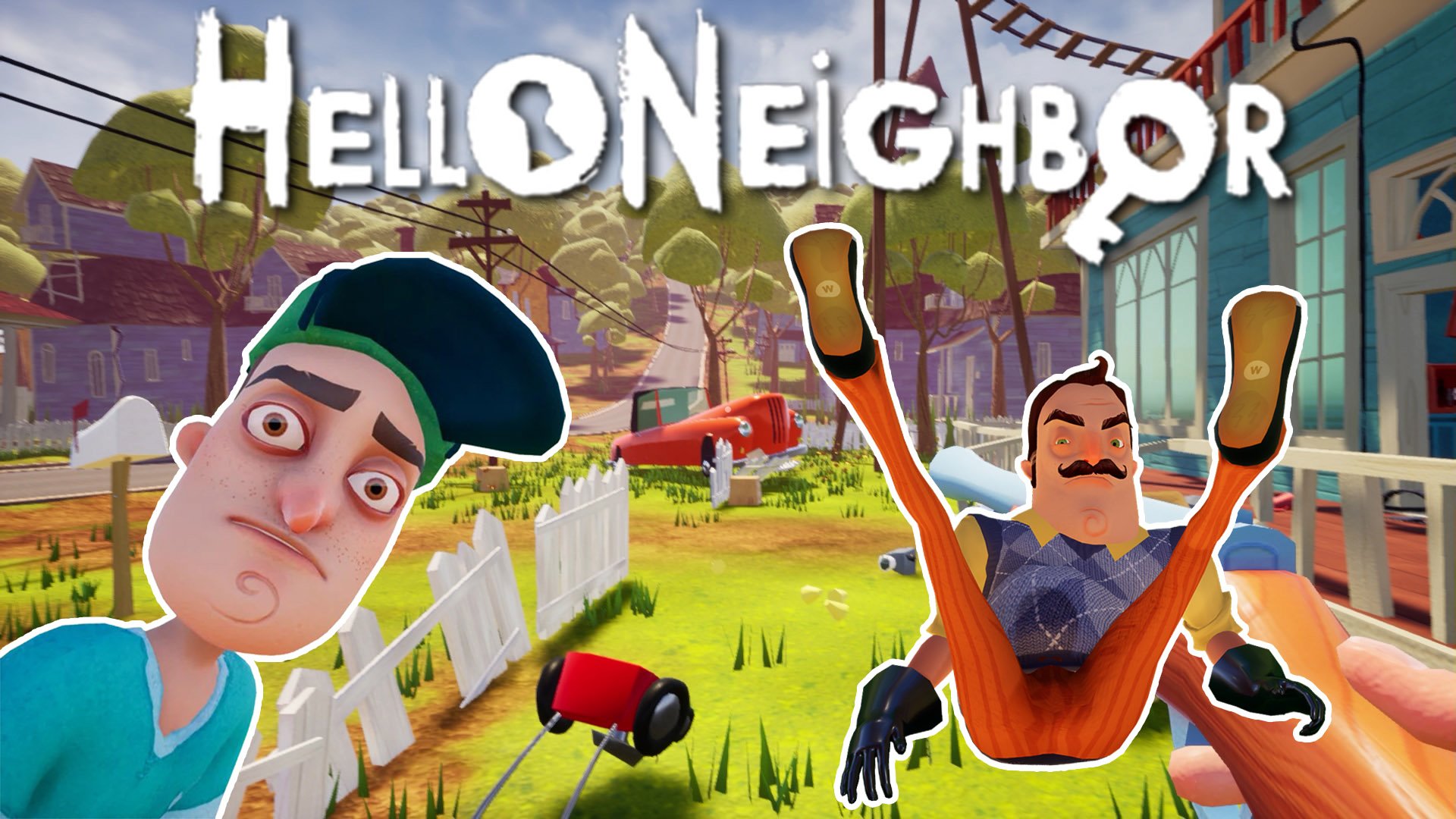 Издеваюсь над Соседом в Hello Neighbor| Hello Neighbor Let's Play #2