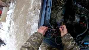 сигнал от волги через реле на фольксваген пассат б3