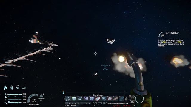 Space Engineers Missile defense weapon "Iron Dome" Demo смотреть онлайн